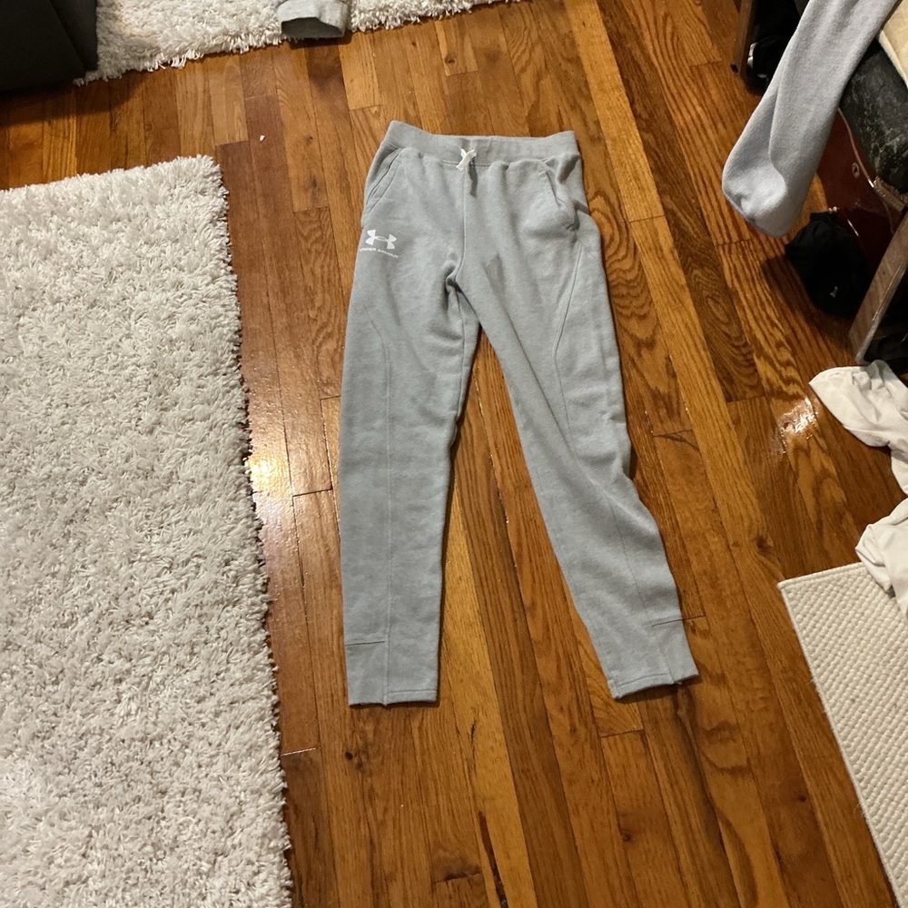 Under Armour Kids Light Gray Joggers